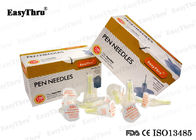 Caneta de insulina descartável amarela indolor, 30Gx8MM Agulhas de caneta de injecção