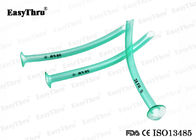 Tubo nasofaringel inofensivo das vias respiratórias Cor verde Fr10-Fr38 Para adulto