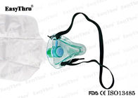 Máscara de oxigénio de PVC descartável transparente com saco respiratório de reservatório