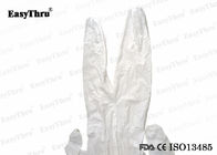 Vestidos de proteção descartáveis brancos, cobertores não tecidos S M L XL XXL XXXL