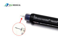Embalagem individual de bolhas Pulseira de insulina Agulha EO Esterilização a Gás 100G / Caixa OEM